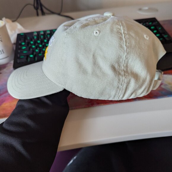 SCHITTS CREEK Strapback Baseball Cap Embroidered Khaki Unisex Hat - Picture 4 of 4